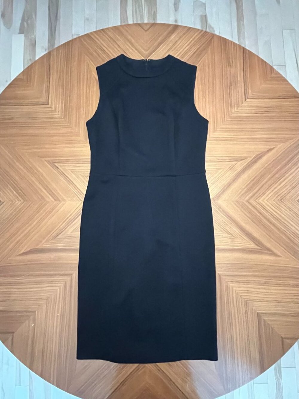 Vintage Y2K Ann Taylor Loft Black Sheath Dress, Size 6P